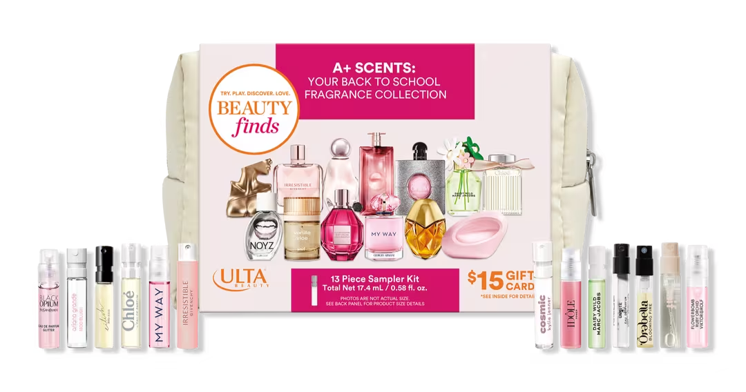 13-piece perfume & beauty bundle! ✨ 13 Pc Ulta Beauty Finds A+ Scents Your Back to School Fragrance