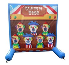 Interactive Sealed Inflatable Air Frame Game Clown Toss Event Party Carnival