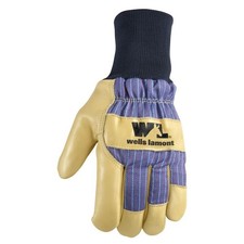 Wells Lamont Men's Outdoor Cold Weather Work Gloves Blue/Tan L 1 pk 5127L NEW