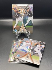 10 CARD LOT - 2025 BOWMAN DRAFT CHROME AXIS INSERT CARLSON NEYENS IRISH KILEN