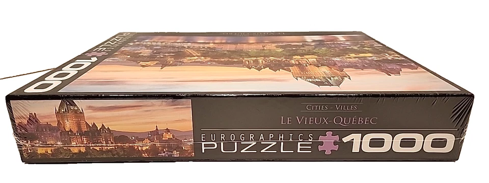 New Sealed - Eurographics Le Vieux - Quebec Canada 1000 Piece Jigsaw Puzzle - Image 4 of 4