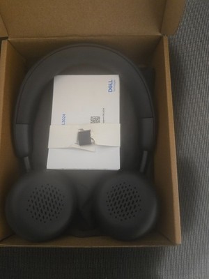 Dell WL3024 Wireless Headset -Noise Cancellation Microphone, Boom mic - Black
