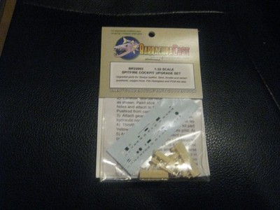 Sealed Spitfire Cockpit Upgrade Set in 1/32 scale by Barracudacast