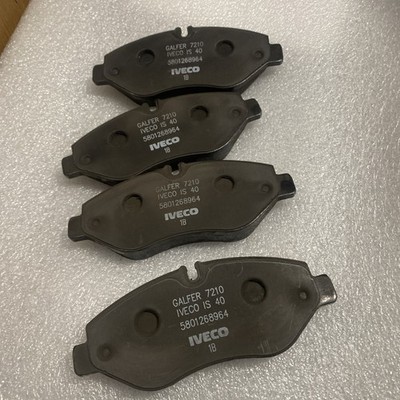   IVECO DAILY MK4 MK5 MK6 FRONT BRAKE PADS 06 - 25 GENUINE 42561355