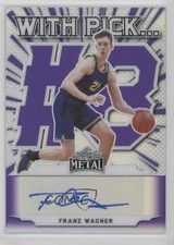 2021 Leaf Metal With Pick…Auto Purple Rainbow /30 Franz Wagner #WP-FW1 Auto mx0