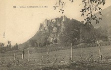 CARTE POSTALE ANCIENNE CHATEAU DE MIOLANS VU DE L'EST