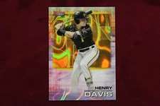 2021 Bowman's Best Henry Davis Gold Lava Refractor 45/75