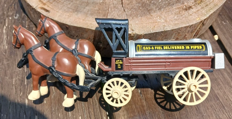 Ertl Baltimore Gas & Electric Co. Banco cisterna Horse and Wagon 1990 diecast 9566 Foto 2 de 4
