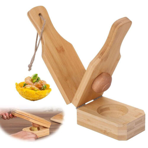 Wooden Tostonera Plantain Press Banana Smasher Maker for Fried Plantains AU - Picture 9 of 11