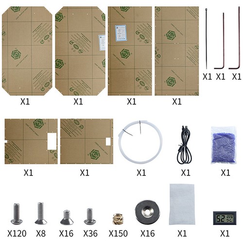 Joint de stockage de poussière d'humidité sèche pour imprimante 3D -Lab AMS Lite - Photo 6/8