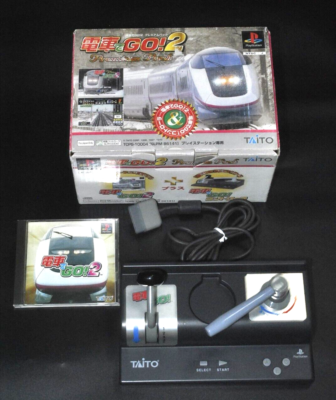 Densha de Go! 2 mit Spincard Playstation PS1 Japan Import (Gebraucht