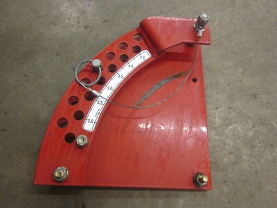 Toro Z Master Z255 62'' Zero Turn Mower Deck Lift Height Plate 1-632899-01