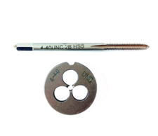1set HSS 3-48UN right-hand Plug tap and die Thread Threading Tool