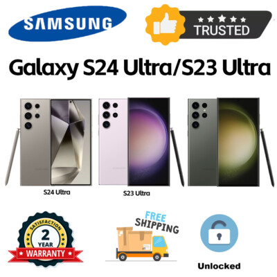 NEW SAMSUNG GALAXY S22 ULTRA/S23 ULTRA/S24 ULTRA 5G FACTORY UNLOCKED GSM CDMA