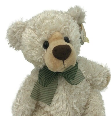 Curly Fur Plush Teddy Bear Two Tone Woodland Schnookie Stuffed Animal