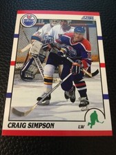 Craig Simpson Oilers 1990-91 Score #58