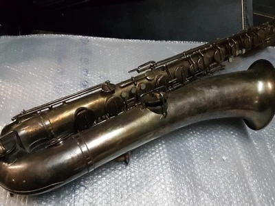 1919 THE BUESCHER TRUE TONE BARITONE SAX / SAXOPHONE - made in USA  - Bild 1 von 4