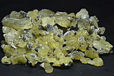 425 Gram Natural Yellow Brucite Crystals Lot from Balochistan, Pakistan