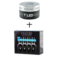 Cuccio Colour Veneer  Treatment Pack + T3 LED/UV Controlled Leveling Clear 1 oz 
