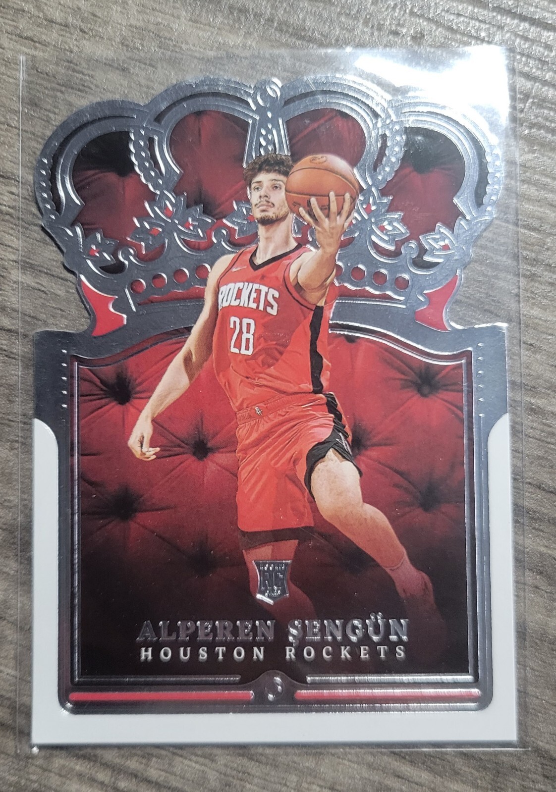 🔥  ALPEREN SENGUN 2021-22 CROWN ROYALE ROOKIE RC DIE CUT #13 ROCKETS 🚀