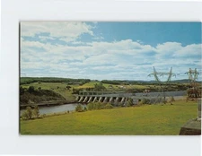Postcard Hydro Development Saint John River New Brunswick Canada
