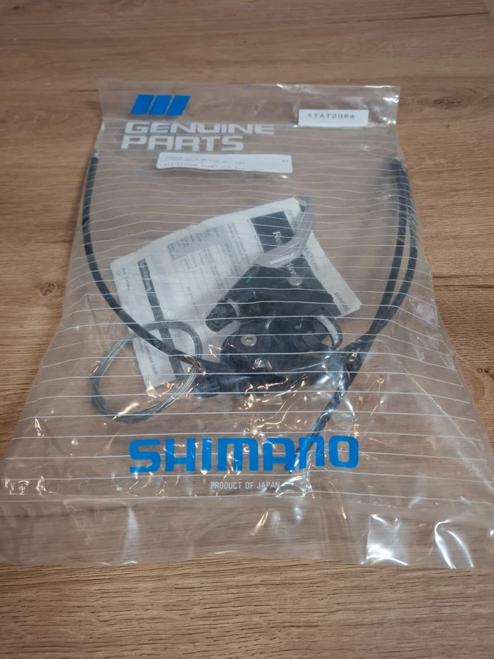 Retro Vintage Bicycle Parts NIB NOS Shimano Altus A20 Right Brake Shifter Combo - Image 2 of 4