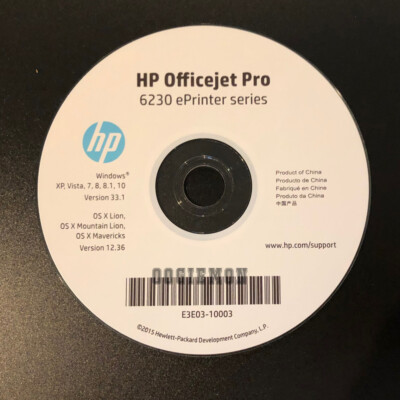 Setup CD ROM for HP OfficeJet Pro 6230 