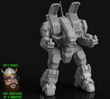 ARC-1A Archer "Attitude" Alternate Model For Battletech 6mm-10mm-15mm Scales