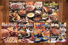 7 Taste of Home Magazines, Issues Oct, Nov, 1994 - 2002, Fall Recipes, Food