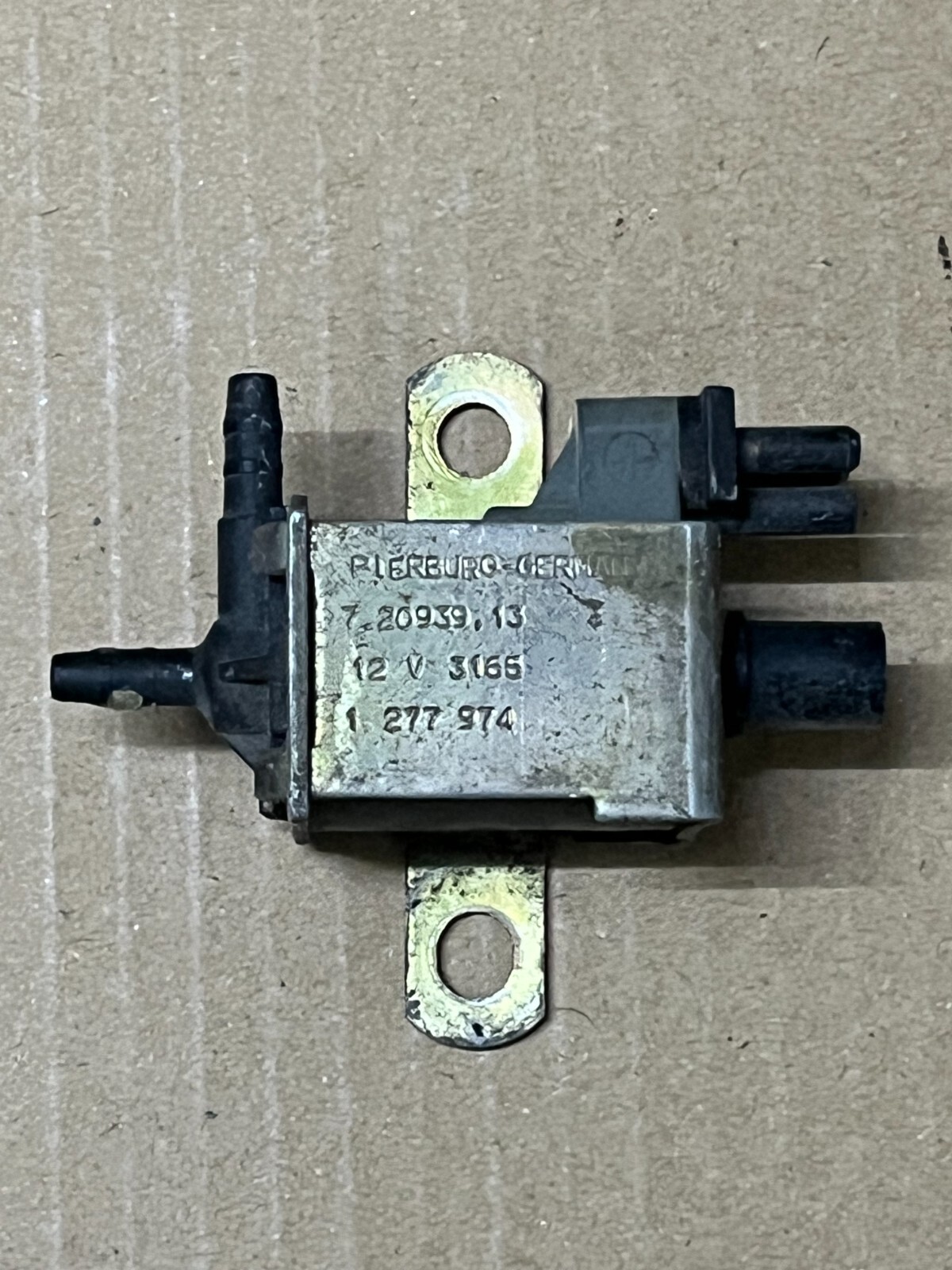 BMW E30-e28-e34td Vacuum Control Electronic Valve Genuine  