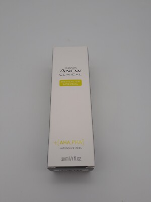 new AVON Isa Knox Anew clinical revitalize AHA PHA intensive peel for face -1 oz