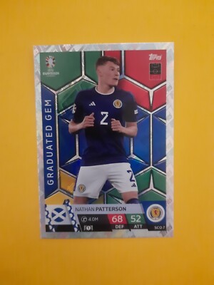 Topps Match Attax Euro 2024 Nathan Patterson # GRADUATED GEM