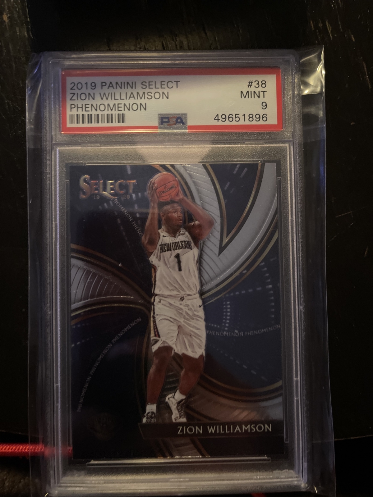 2019-20 Select Phenomenon Zion Williamson PSA 9 🔥🔥!