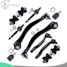 10x Rear Control Arm And Ball Joint Tie Rod Sway Bar For 1990-1993 Honda Accord
