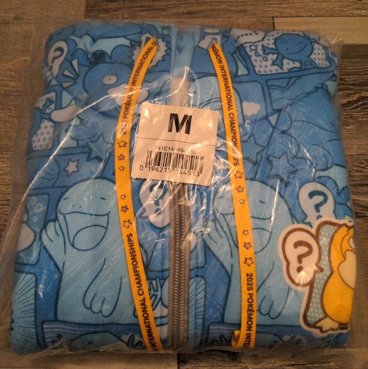 Pokemon NAIC 2025 Exclusive Zip Up Hoodie: Psyduck & Wooper