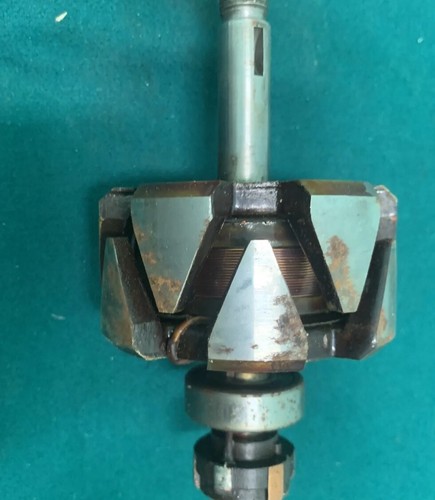 ROTORE INDOTTO ALTERNATORE 12V PER MINI e TRIUMPH impianto Lucas - Imagen 2 de 4