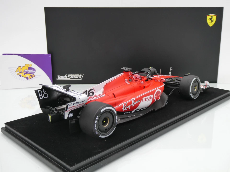 Look Smart LS18F1049 # Ferrari SF-23 F1 Las Vegas GP 2023 Charles Leclerc 1:18 - Bild 2 von 4