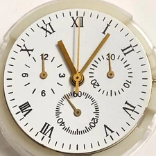 China Made 7750 7753 No Calendar Mechanical Movement Small Second@6 3 Hands