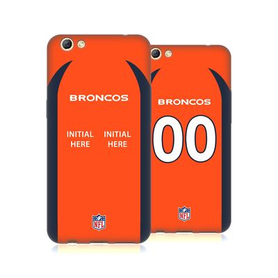 PERSONALISIERTE INDIVIDUELLE NFL DENVER BRONCOS GEL HANDYHÜLLE FÜR OPPO HANDYS