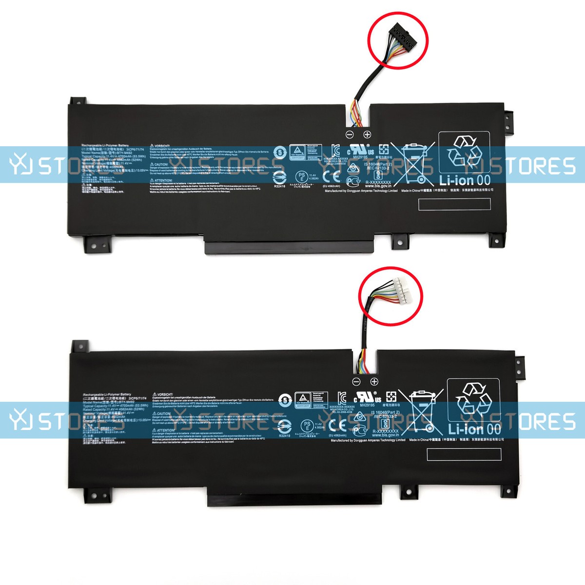 Genuine BTY-M492 OEM Battery for MSI Katana GF66 GF76 Sword 17