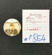 AAFES POGS, 14th Series/Printing,1 POG, 10¢ , #P864, GOOD