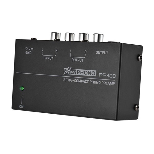 Preamplificatore fono Preamplificatore audio fono Amplificatore per giradischi - Foto 4 di 10