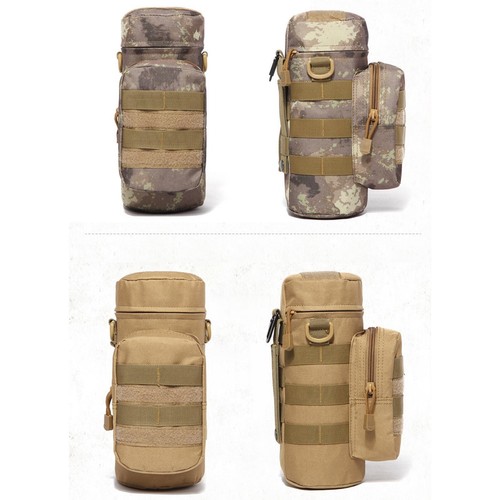 Kettle Bag with Strap Tactical Molle Water Bottle Carrier Holder Pouch Adjustabe - Picture 15 of 24