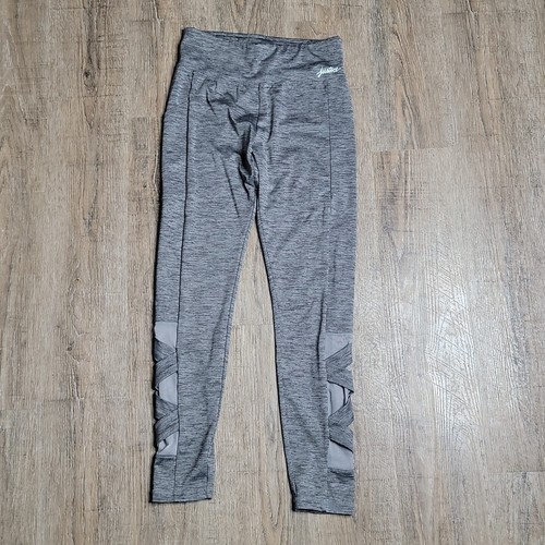 Justice Active Legging Workout Pants ~ Sz 14/16 ~ Gray ~ Mid Rise ~ 26.5" Inseam - Picture 2 of 7