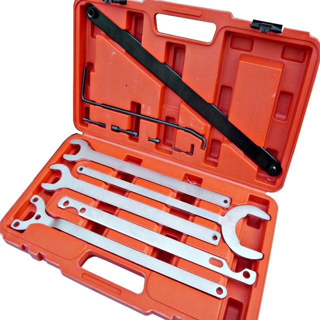 Fan Clutch Removal Holding Tool Set BMW MERCEDES BENZ 3600 for sale
