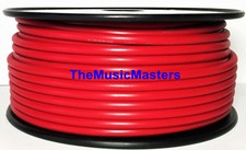 18 Gauge 100' ft Red Auto PRIMARY WIRE 12V Car Boat RV Wiring Power Remote Cable