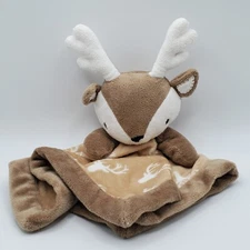 Levtex Baby 12x12 Deer Lovey Security Blanket Plush