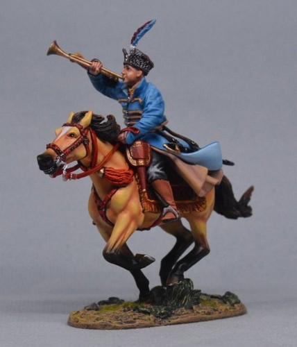 VEA6003 Polish Hussar Trumpeter - Team Miniatures Model Figures 1/30th Scale - Picture 4 of 10