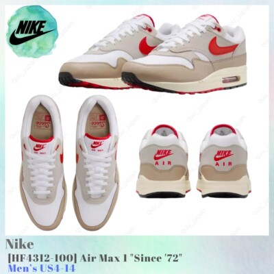Nike Air Max 1 Since '72 HF4312-100 Men's US4-14 NEW