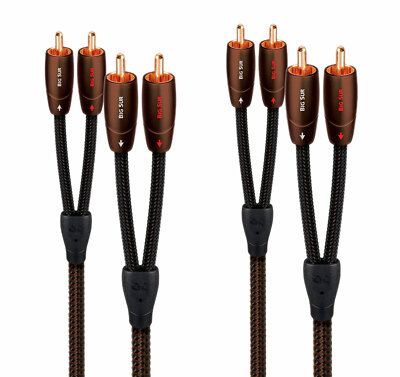 AudioQuest Big Sur 1m (3.28 ft.) RCA Analog Audio Cable (2-pack)